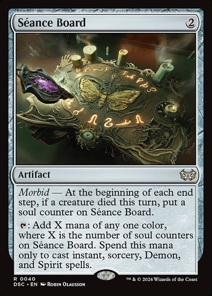 Seance Board - Commander: Duskmourn: House of Horror