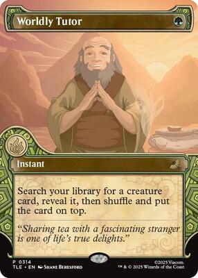 Worldly Tutor (Showcase) - Avatar: The Last Airbender: Eternal-Legal