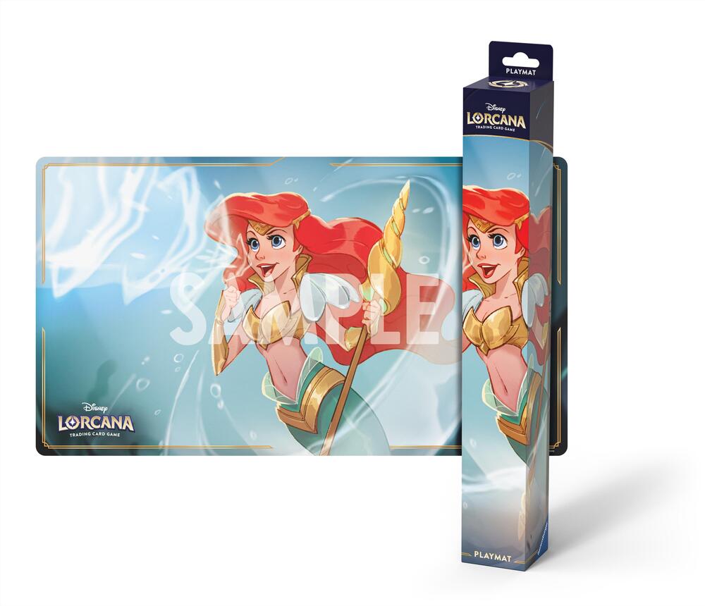 Disney Lorcana: Ariel - Sonic Warrior Playmat - North Valley Games