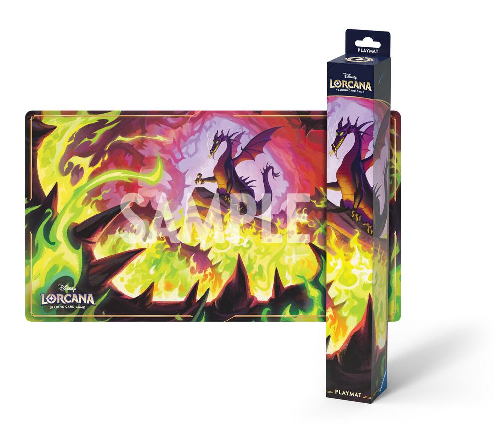 Disney Lorcana: Dragon Fire Playmat - North Valley Games