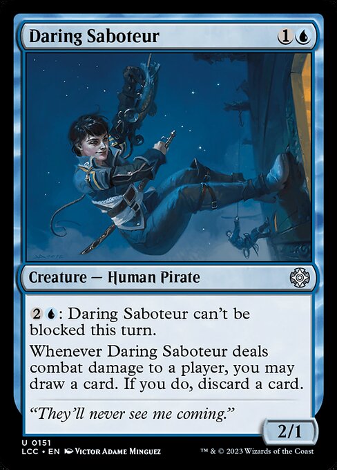 Daring Saboteur - Commander: The Lost Caverns of Ixalan