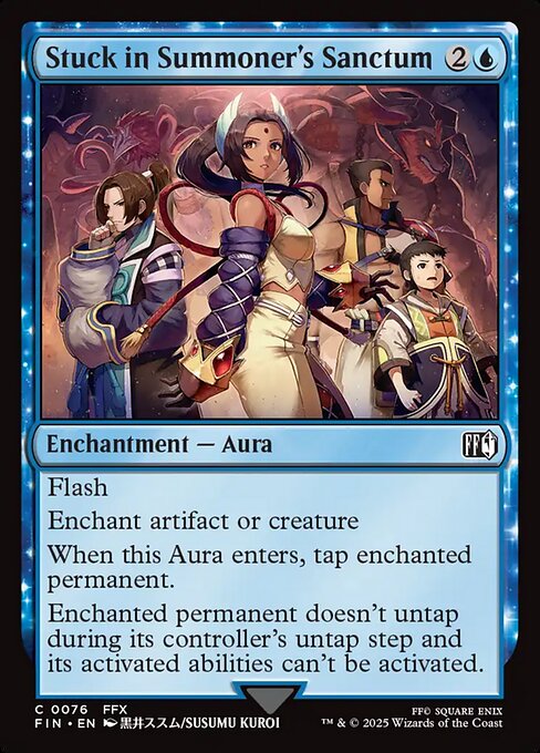Stuck in Summoner's Sanctum (Foil) - FINAL FANTASY