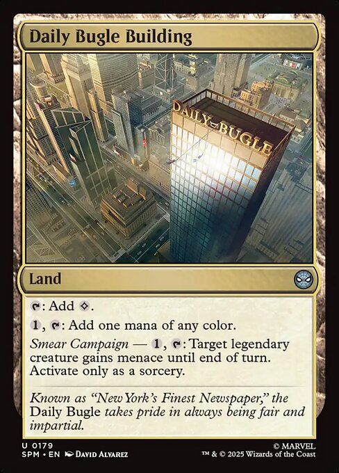Daily Bugle Building (Foil) - Marvel's Spider-Man