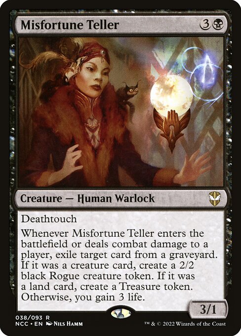 Misfortune Teller - Commander: Streets of New Capenna