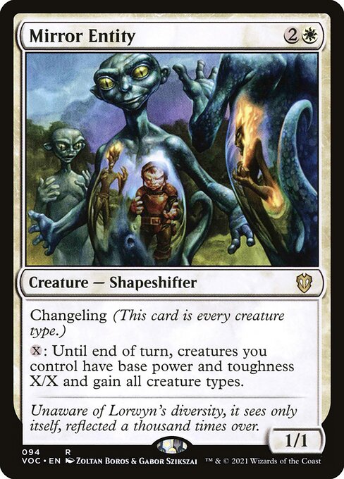 Mirror Entity - Commander: Innistrad: Crimson Vow