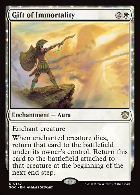 Gift of Immortality - Commander: Secrets of Strixhaven