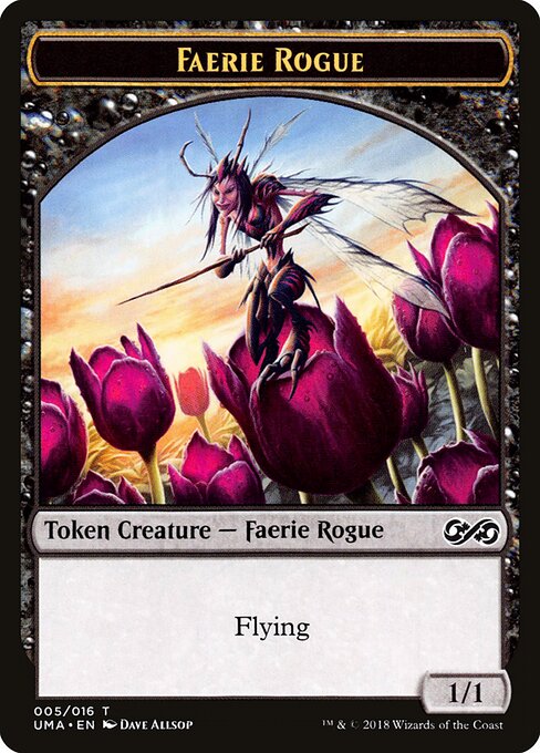 Faerie Rogue Token - Ultimate Masters