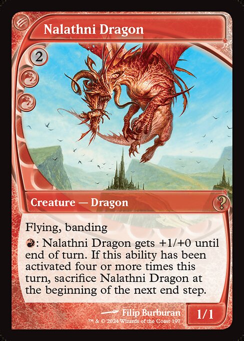 Nalathni Dragon (Future Sight) (Foil) - Mystery Booster 2