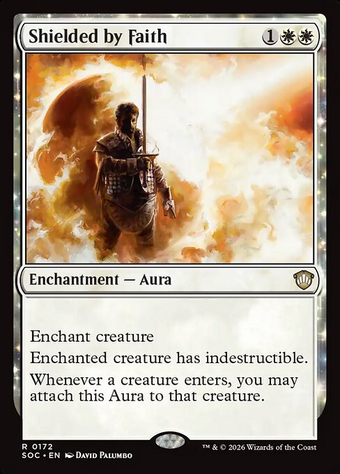 Shielded by Faith - Commander: Secrets of Strixhaven