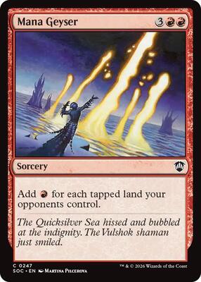Mana Geyser - Commander: Secrets of Strixhaven