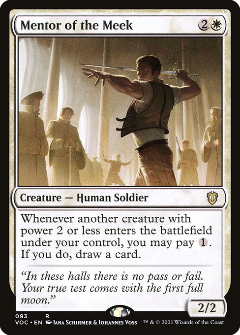 Mentor of the Meek - Commander: Innistrad: Crimson Vow