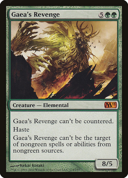 Gaea's Revenge (Foil) - Magic 2011 (M11)