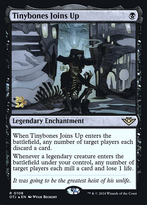 Tinybones Joins Up - Prerelease Cards