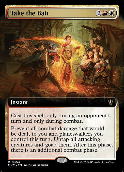 Take the Bait (Extended Art) - Commander: Murders at Karlov Manor