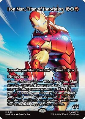 Iron Man, Titan of Innovation (Borderless) - Marvel Universe Eternal-Legal