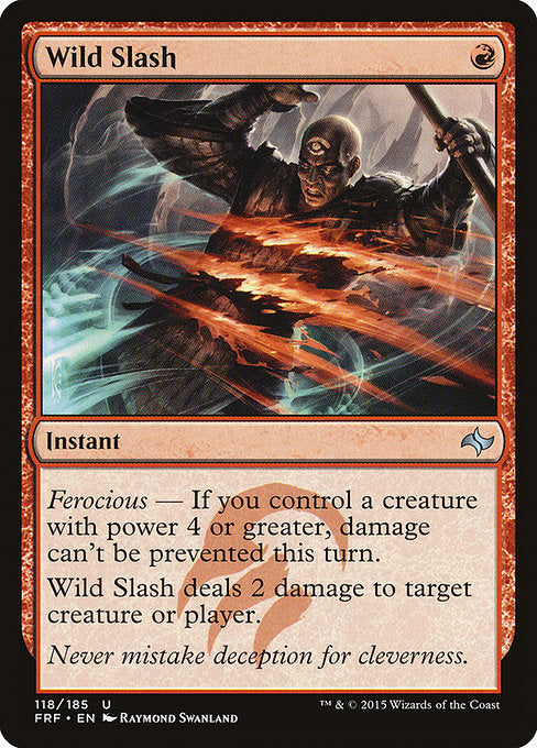 Wild Slash - Unique and Miscellaneous Promos