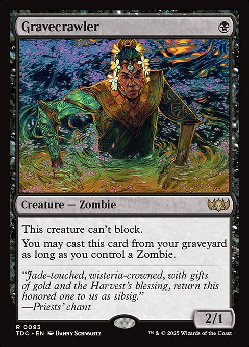 Gravecrawler (Foil) - Buy-A-Box Promos