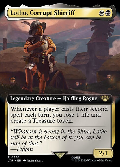 Lotho, Corrupt Shirriff (Extended Art) - Universes Beyond: The Lord of the Rings: Tales of Middle-earth