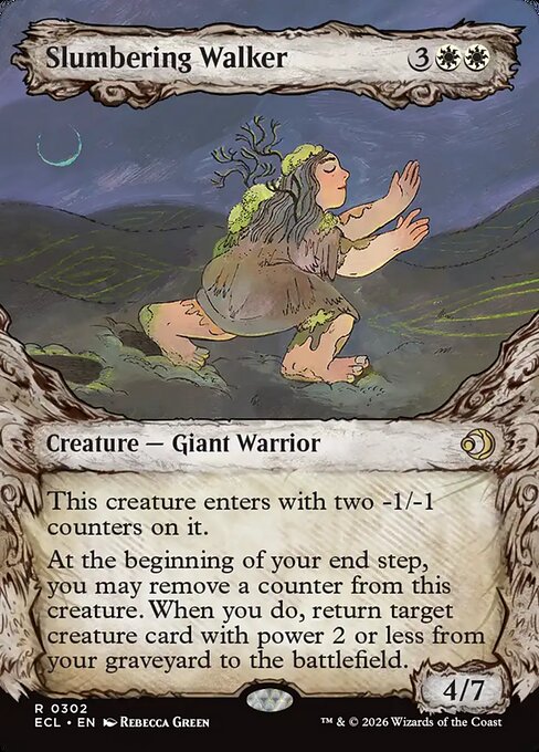 Slumbering Walker (Showcase) - Lorwyn Eclipsed
