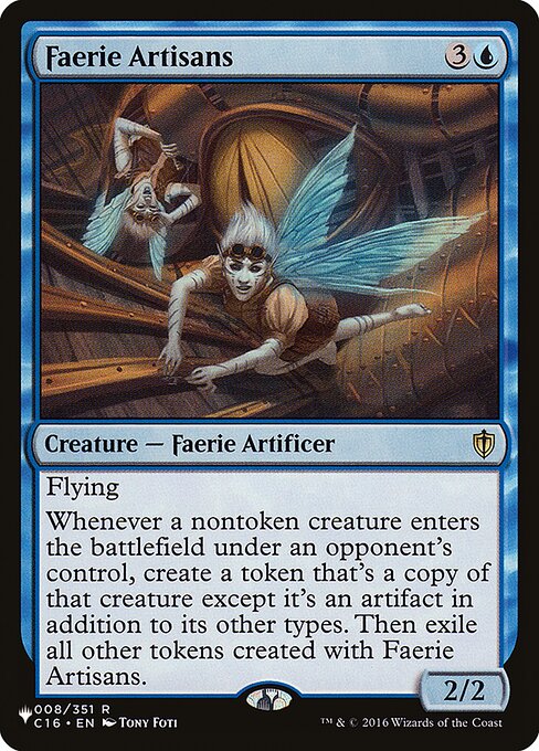 Faerie Artisans - The List Reprints