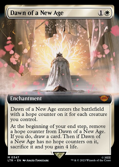 Dawn of a New Age (Extended Art) - Universes Beyond: The Lord of the Rings: Tales of Middle-earth