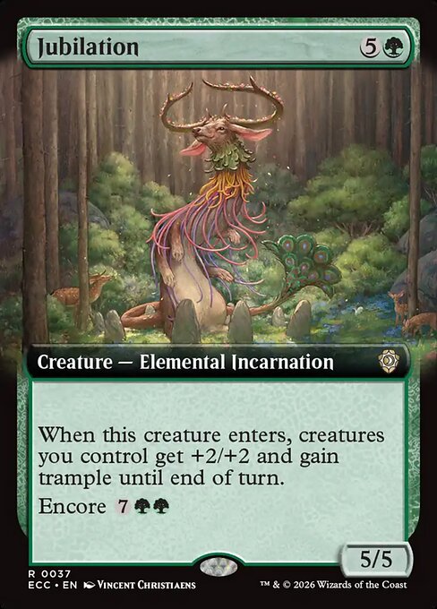 Jubilation (Extended Art) - Commander: Lorwyn Eclipsed