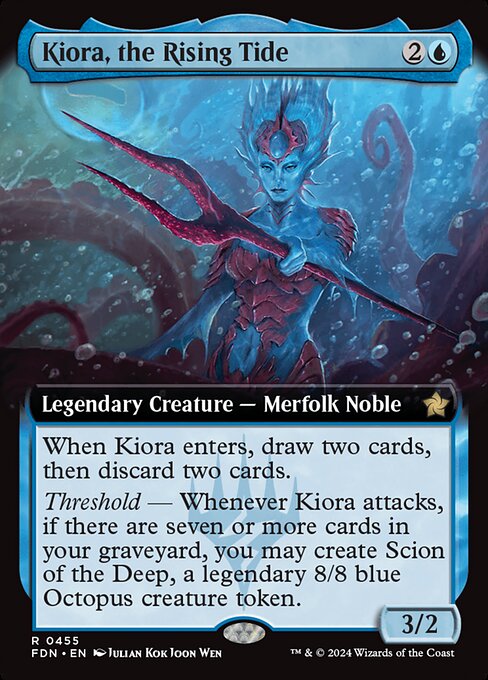 Kiora, the Rising Tide (Extended Art) - Foundations