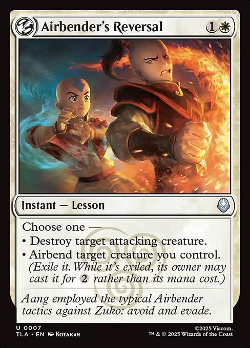 Airbender's Reversal - Avatar: The Last Airbender