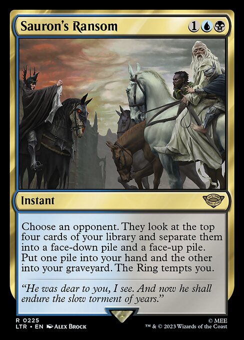 Sauron's Ransom - Universes Beyond: The Lord of the Rings: Tales of Middle-earth