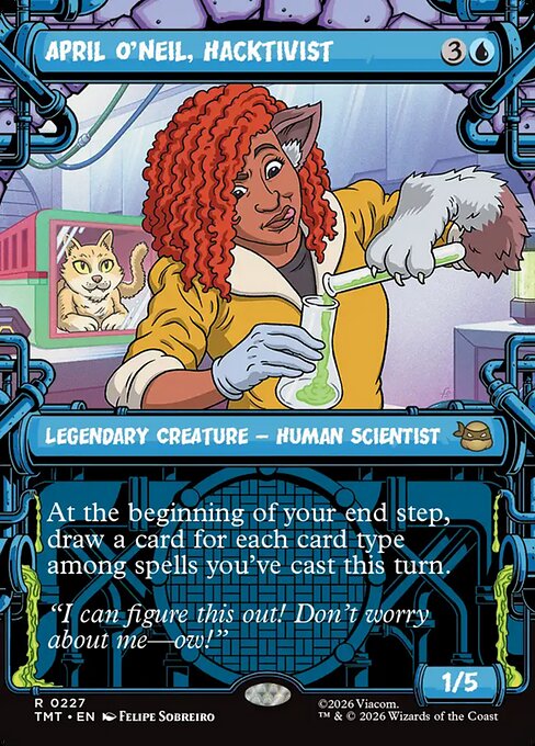 April O'Neil, Hacktivist (0227) (Showcase) - Teenage Mutant Ninja Turtles
