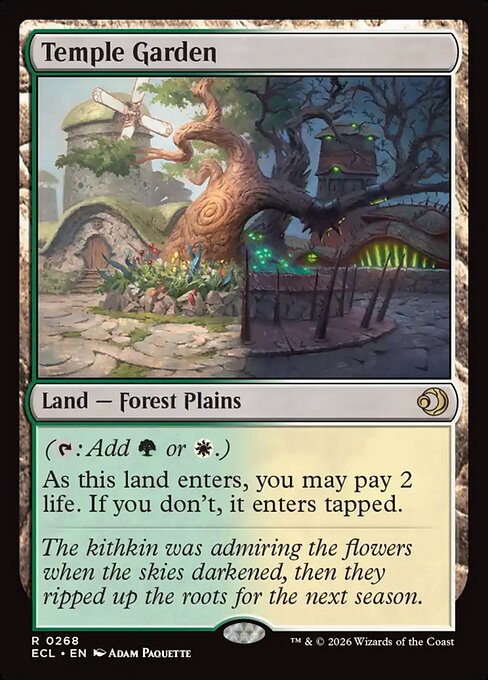 Temple Garden - Lorwyn Eclipsed