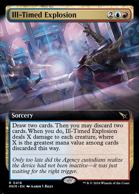 Ill-Timed Explosion (Extended Art) - Murders at Karlov Manor