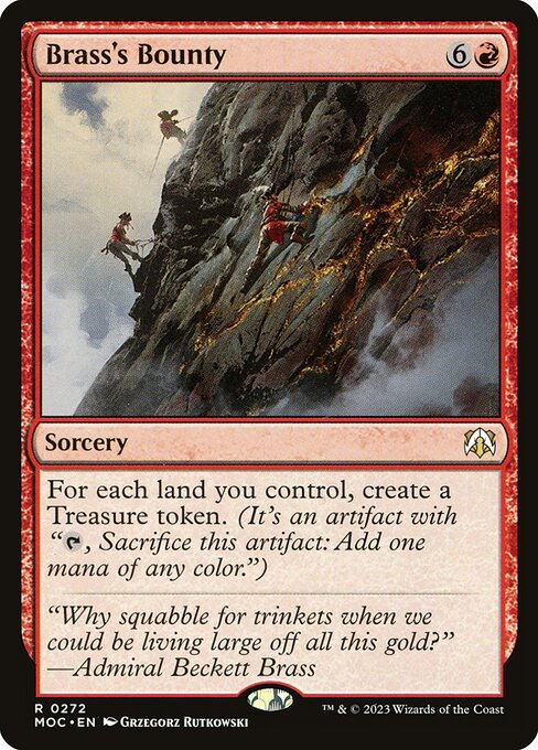 Brass's Bounty - Commander: March of the Machine