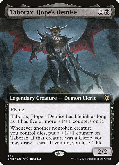 Taborax, Hope's Demise (Extended Art) - Zendikar Rising
