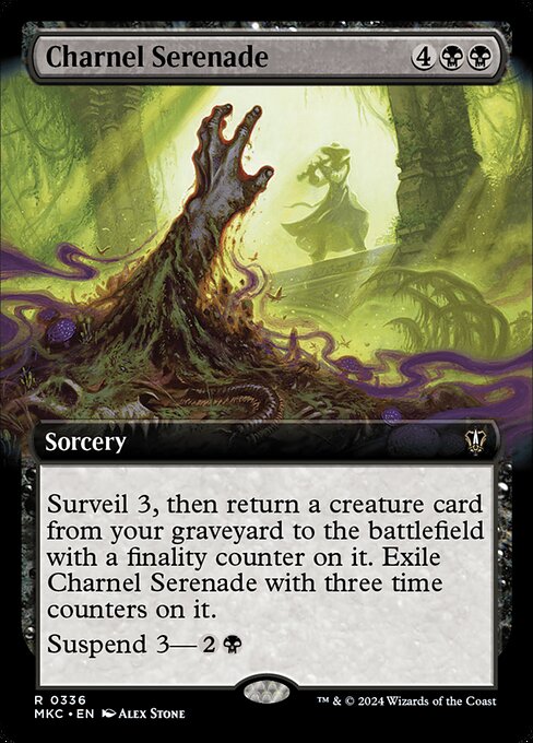 Charnel Serenade (Extended Art) - Commander: Murders at Karlov Manor
