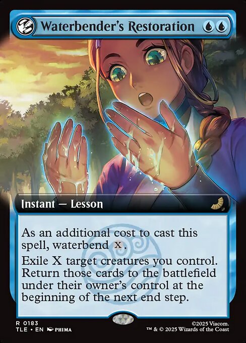 Waterbender's Restoration (Extended Art) - Avatar: The Last Airbender: Eternal-Legal