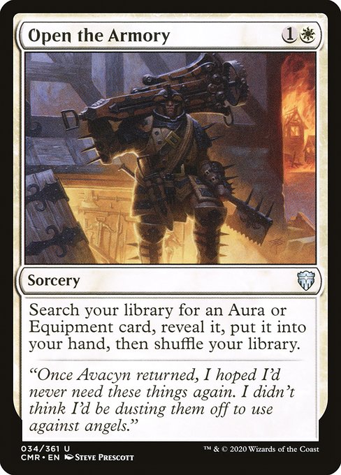 Open the Armory (Foil) - Commander Legends