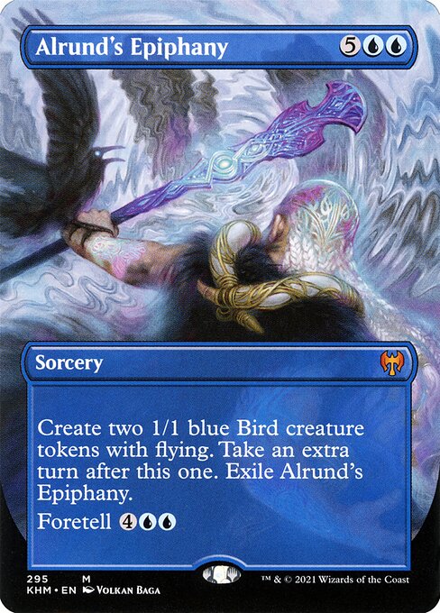 Alrund's Epiphany (Borderless) - Kaldheim