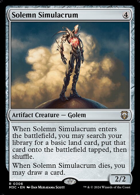 Solemn Simulacrum - Commander: Modern Horizons 3