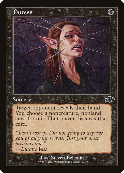 Duress (Retro Frame) - Dominaria Remastered