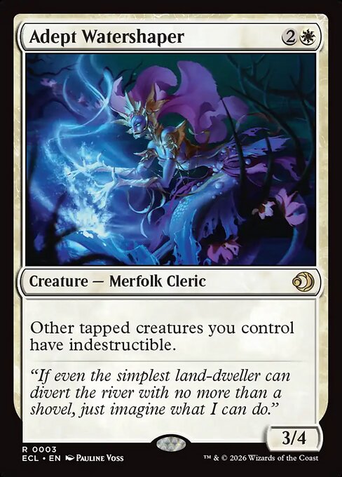 Adept Watershaper - Lorwyn Eclipsed