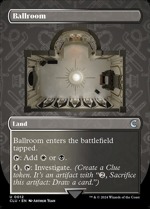 Ballroom (Borderless) - Ravnica: Clue Edition