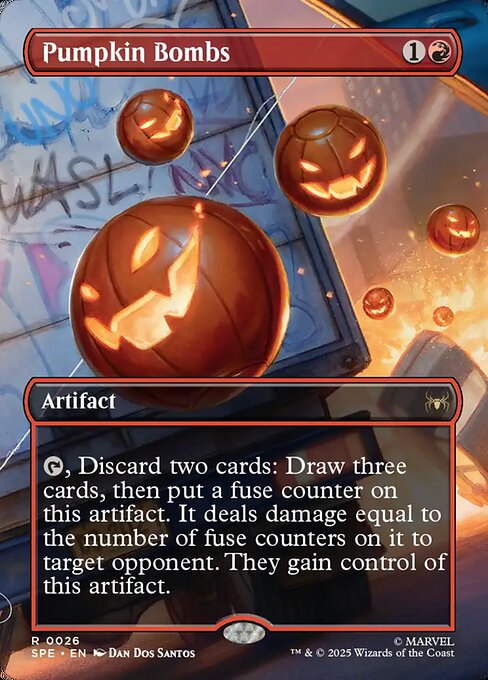 Pumpkin Bombs (Borderless) - Marvel's Spider-Man: Eternal-Legal