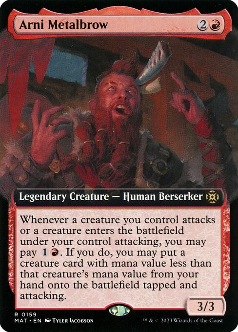 Arni Metalbrow (Extended Art) - March of the Machine: The Aftermath