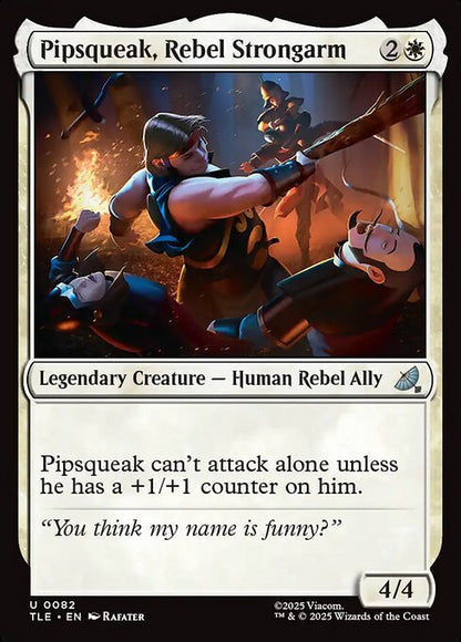 Pipsqueak, Rebel Strongarm (Foil) - Avatar: The Last Airbender: Eternal-Legal