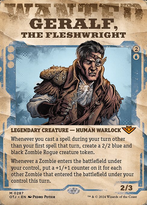 Geralf, the Fleshwright (Showcase) - Outlaws of Thunder Junction
