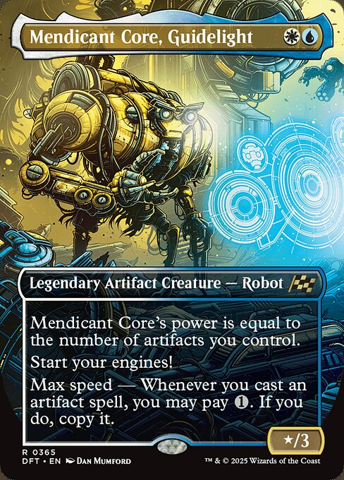 Mendicant Core, Guidelight (Borderless) - Aetherdrift