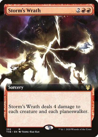 Storm's Wrath (Extended Art) - Theros Beyond Death