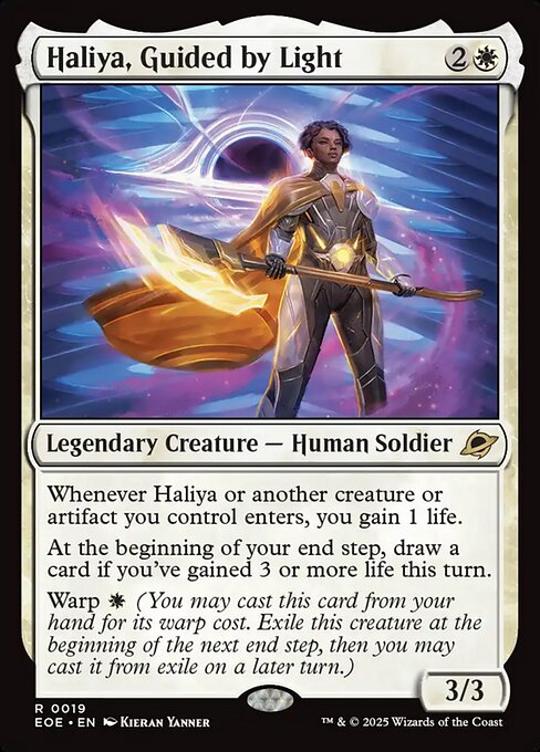 Haliya, Guided by Light - Edge of Eternities