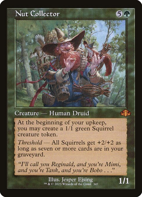 Nut Collector (Retro Frame) - Dominaria Remastered